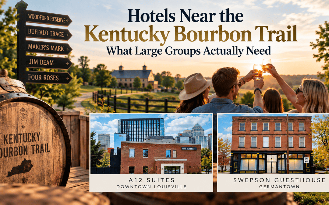 Hotels Near the Kentucky Bourbon Trail: Why Groups Choose A12